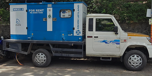 generator-for-rental Chennai